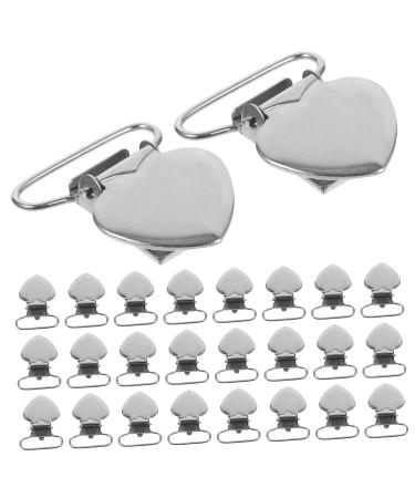FRCOLOR 120 StK Peach Heart Ceiling Clip Pacifier Clips for Newborns - Secure Fastening Solution | International Shipping - Buy Online on GoSupps.com