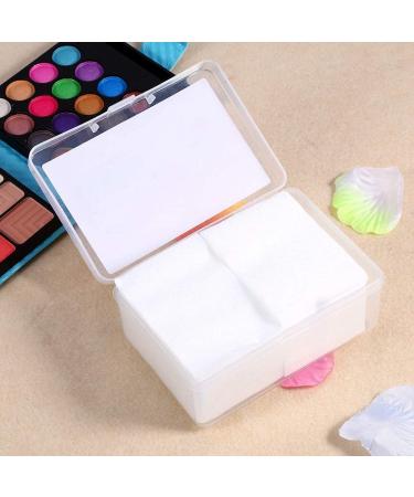 150PCS Lint-Free Cosmetic Cotton Pads for Makeup & Nail Art - Facial Wipes & Gel Polish Remover Towels in Box - Buy Online on GoSupps.com