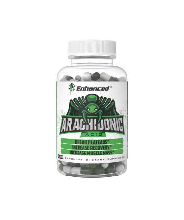 Enhanced Labs - Arachidonic Acid Supplement - Muscle and Strength Supplement for Increased Muscle Mass & Improved Recovery for Men & Women (120 Capsules)