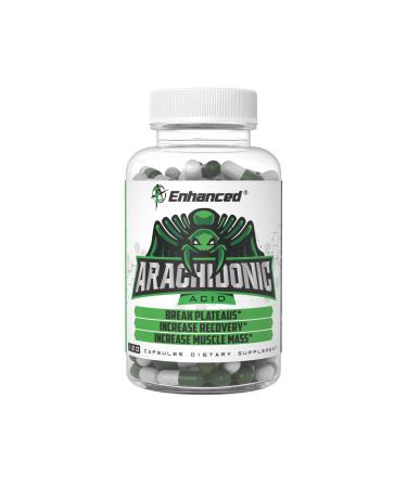 Enhanced Labs - Arachidonic Acid Supplement - Muscle and Strength Supplement for Increased Muscle Mass & Improved Recovery for Men & Women (120 Capsules) - Buy Online on GoSupps.com