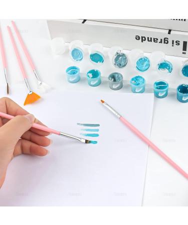 AUEAR Mini Empty Paint Pot Pod Strips with Lids - 10 Strips, 60 Pots - Arts Crafts Storage Containers - 3ml / 0.1oz - Ideal for Schools and Painterly Paint Eye Primer - Buy Online on GoSupps.com