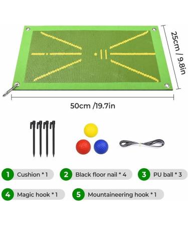 Advanced Golf Training Mat for Swing Detection and Proper Posture - Indoor/Outdoor Golf Practice Aid - Buy Online on GoSupps.com