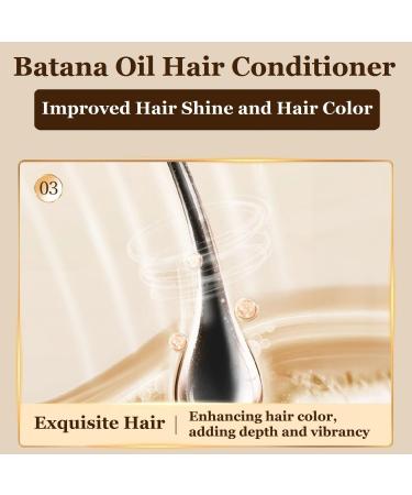 Batana Oil For Hair Growth Raw Batana Oil Batana Oil Organic for Hair and Scalp Pure Natural Batana Oil For Healthy Hair Hair Butter with Raw Batana Oil Promotes Hair Strength (1PC) - Buy Online on GoSupps.com