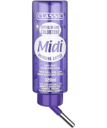 Classic Crystal Deluxe Colortone Midi Drinking Bottle 320 ml Assorted colors - Buy Online on GoSupps.com