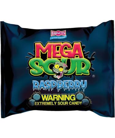 Barnetts Sweets Mega Sour Candy Framboise (104g) - Buy Online on GoSupps.com
