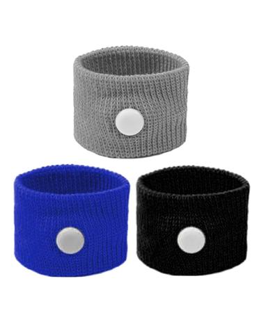 SSRDFU acupressure bracelet - 3 pairs of acupressure band against nausea children anti nausea bracelet for seasickness pregnancy flying for children adults - Buy Online on GoSupps.com