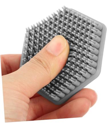 Healeved Silicone Face Brush - Exfoliator & Cleansing Scrubber for Radiant Skin - Grey 6.5x6.0x3.0CM - International Shipping Available - Buy Online on GoSupps.com