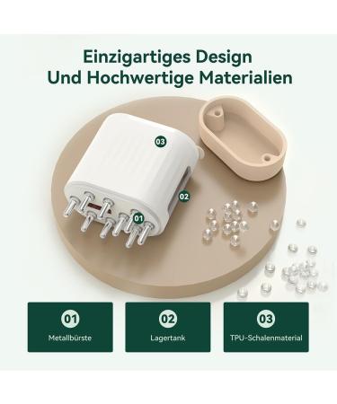 2-in-1 Electric Scalp Massage Brush & Hair Oil Applicator with Rosemary Oil | Head Massager & Hair Care | 60 ml - Buy Online on GoSupps.com