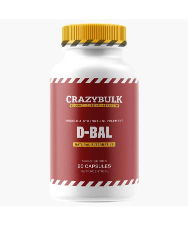 RNB Vitation CrazyBulk D-BAL Muscle Builder Strength Gain Crazy Bulk - 90 Capsule