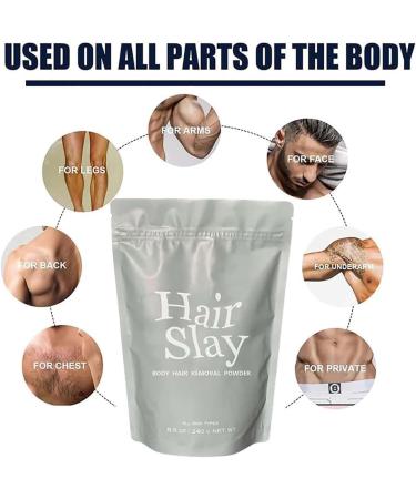 Kit d' pilation en poudre | pilation efficace | pilateur indolore et instantan pour un corps lisse | Soin naturel doux pour les jambes et le corps les bras les aisselles - Buy Online on GoSupps.com