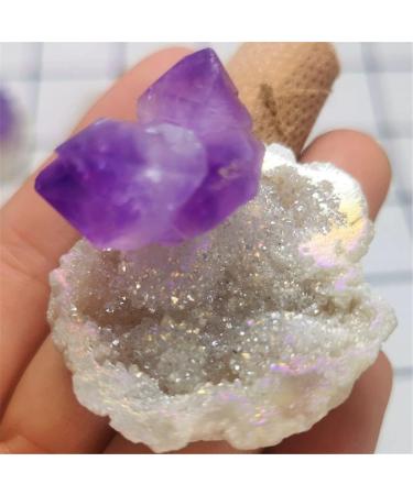Natural Crystal Rough 30MM Natural Agate geode Quartz Crystal Aura Crystals Stone and CrystalsQuartz Amethyst Cluster Home Decor GiftCrystal dingchi - Buy Online on GoSupps.com