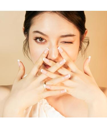 French False Nails - Short False Nails French Tip False Nails - 30PC 15 Sizes Black French Tip Nails Acrylic Full Cover Short Fake Nails Tips Press on Nails with Glue Jelly Gel Black Tips Warm Nail - Buy Online on GoSupps.com