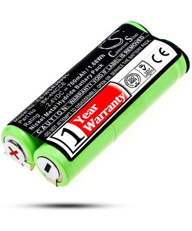 Estry Battery Replacement for WATERPlK Sensonic Plus SR-3000 900 Sonic Toothbrush Sensonic Plus SR-3000E Part No BK-4MCCE