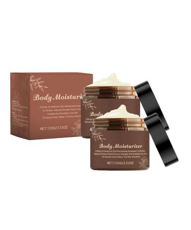 KnjoFly Botanical Scented Body Moisturizer With Camellia & Shea Butter Immersive Hydration (2 Pcs)