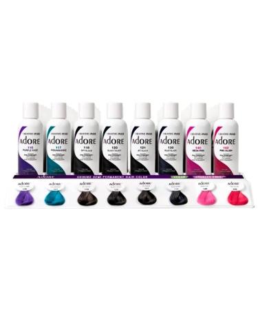Adore Semi-Permanent Haircolor #174 Sapphire Blue - 4 Fl Oz (Pack of 1) - Buy Online on GoSupps.com