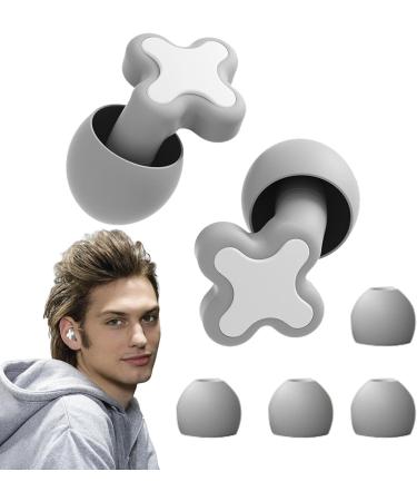 Swimming Ear Plugs Anti Noise Soft Silicone Ear Plugs for Swimming Sleeping Ear Plugs for Concerts Swimming Airplane Musicians Motorcycle Kroren Grey - Buy Online on GoSupps.com