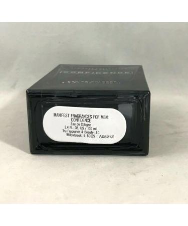 Tru Fragrance Manifest Fragrances For Men Confidence Eau De Cologne 3.4 Fl Oz Unboxed. - Buy Online on GoSupps.com