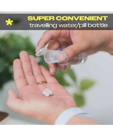 Travel Pill Case - Compact Pill Organizer for Vitamins & Pills | Portable Travel Pill Box by Vitago - Buy Online on GoSupps.com