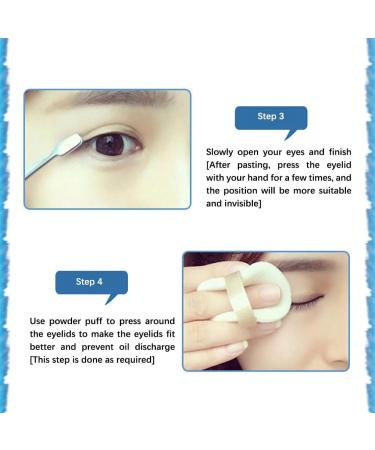 miduoidn 600Pcs One-time Eyelid Stickers Lace Eye Lift Strips Adhesive Long Lasting Tape Mini Home Instant Sing-use Beauty Tools Round/skin color/S - Buy Online on GoSupps.com