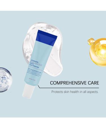 Gel Face Cream Multifunctional Moisturizing Cream Light Moisturizing Gel with Electrolytes for Female Skin Day and Night Care and Oily Skin - Buy Online on GoSupps.com