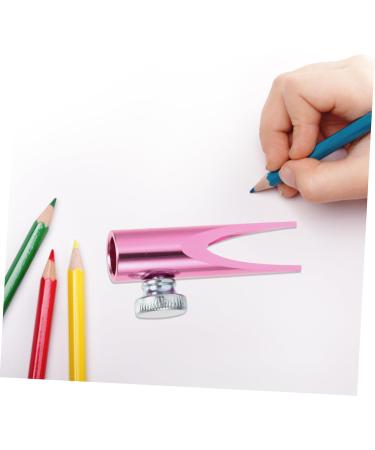 Housoutil 2pcs Eyebrow Sharpening Tool Metal Pencil Colorful Eyeliner Sharpener for Eyeliner Pencil Cylinder Pinkx2pcs 4.5x2cmx2pcs - Buy Online on GoSupps.com