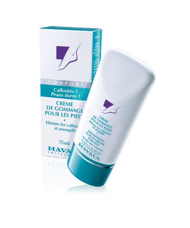 Mavala - Cr me de Gommage pour les Pieds - limine les Callosit s Assouplit la Peau - Contient une Poudre Exfoliante Naturelle - Sp cial Pieds Secs et Ab m s - 75ml