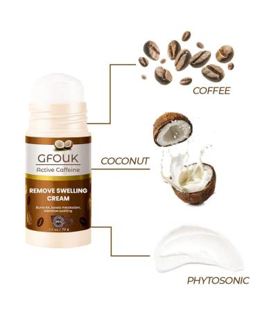 GFOUK Active Caffeine Swelling Cream - Natural Anti-Swelling Solution for All Skin Types (1PCS) - Buy Online on GoSupps.com