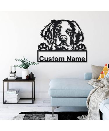 Personalized Brittany Spaniel Dog Hood Art | Custom Wooden Shield Gift | Funny Animal Art | Perfect for Birthdays | Unique Hundegeschenk - Buy Online on GoSupps.com