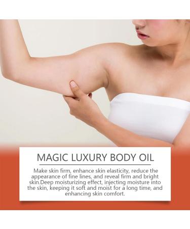 Uzionie Magic body oil skin firming body oil reduces fine lines improves elasticity natural ingredients for dry skin care oil 100 ml - Buy Online on GoSupps.com