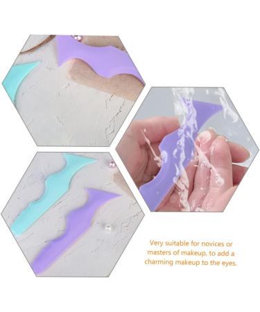 FOMIYES 10 Pcs Silicone Beauty Ruler Eyeliner Pencil Girl Makeup Tools Eyeliner Template Make up Ice Tray - Buy Online on GoSupps.com