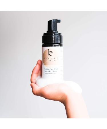 Lavender Citrus Foaming Face Wash - Gentle Hydrating Cleanser for Acne-Free and Clear Skin | Sensitive Skin Friendly | 4.2 Fl Oz - Buy Online on GoSupps.com