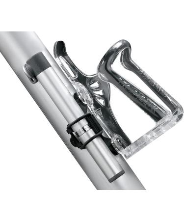Topeak Micro Rocket AL MasterBlaster Aluminum Bike Pump - Silver | 16 x 2.4 x 2.1 cm dimensions - Buy Online on GoSupps.com