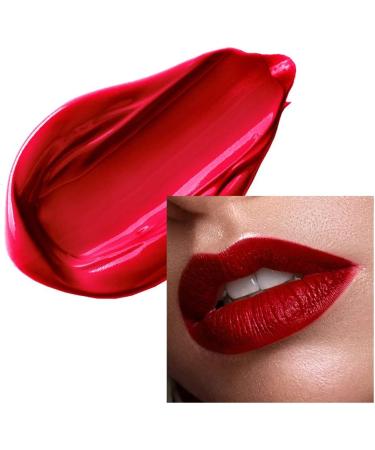  CAMALEON Camaleon Cosmetics - Matte Liquid Lipstick Carmine Red Permanent 16 Hour Vegan - Buy Online on GoSupps.com