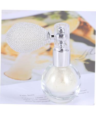 TOVINANNA 2pcs Spray Glitter Hair Powder Highlighters Pink Bow Headband Perfume Bottle Brighten Setting Powder White 7.5x6cm - Buy Online on GoSupps.com