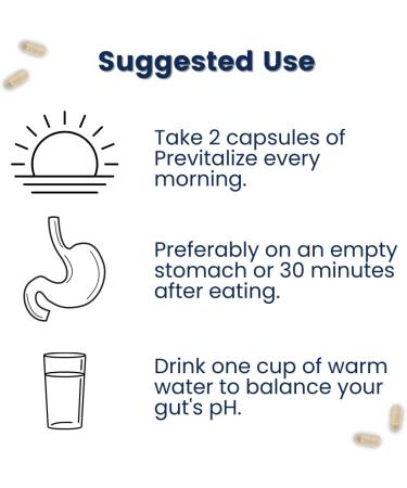 Previtalize: Natural Prebiotic for Digestion, Metabolism & Gut Health | Provitalize Complement - Buy Online on GoSupps.com