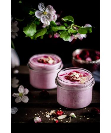Buy Hymor Ponthier Organic Raspberry Puree 1kg - 100% Untreated Willamette Raspberries for Smoothies Desserts Ice Cream & More - International Shipping Available - Buy Online on GoSupps.com