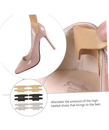 NOLITOY 12 Pairs Anti-Wear Foot Stickers | Silicone Heel Protectors for Too Big Shoes | Leather Insole & High Heel Pads - International Shipping Available - Buy Online on GoSupps.com