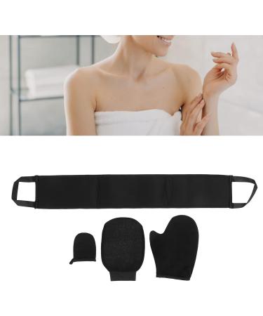 Kit d'applicateur de gants autobronzants double face floqu s 4 pi ces kit de gants autobronzants avec exfoliant et applicateur de lotion pour le dos tissu doux pour la peau - Buy Online on GoSupps.com