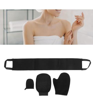 Self Tanning Mitt Kit - 4pcs Double Faced Applicator Set with Exfoliating Glove & Back Lotion Mitt - Perfect for a Flawless Tan - Buy Online on GoSupps.com