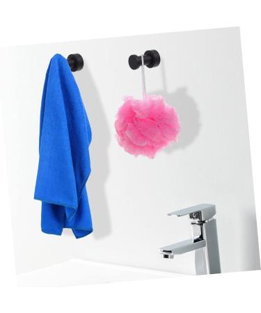 ABOOFAN 4 Pcs Bathroom Towel Hook Heavy Duty Clothes Rack Purses Black Towel Hook Towel Hooks Towel Rack 3X1.8X1.8CMx2pcs Blackx2pcs - Buy Online on GoSupps.com