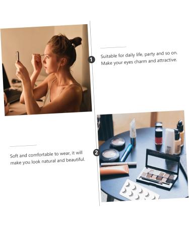 Beaupretty 15 Pairs Short False Eyelashes Fluffy Volume Lashes 3d Synthetic Eyelashes Wispy Eyelashes Natural Eyelashes Artificial Eyelashes Fake Lashes Artificial Fiber 6d Cross - Buy Online on GoSupps.com