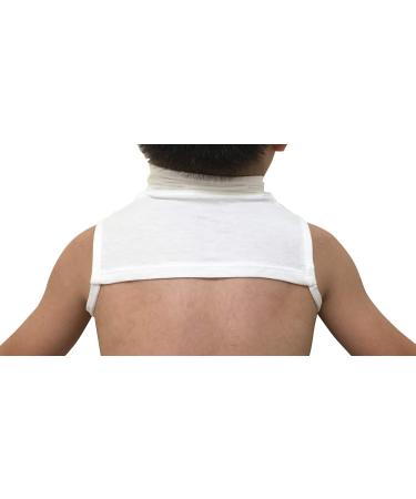Edenswear Zinc-Infused Neck and Shoulder Wraps Bandage for Eczema - Small Size for Kids and Adults - Wet Wrap Therapy - Buy Online on GoSupps.com