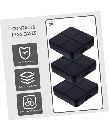 Healvian Contact Lens Container | Travel-Friendly Storage Case for Eyes | 6-Sentence Design | Durable & Stylish Checkered Lenset - Buy Online on GoSupps.com