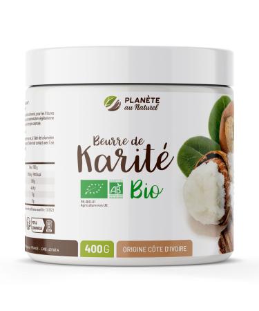 Organic Shea Butter AB 400g - 100% vegetable