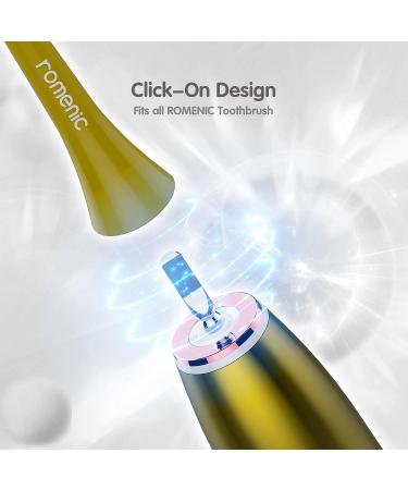 3pcs Replacement Sonic Electric Toothbrush Brush Heads - Small & Soft - Pearl White - Buy Online on GoSupps.com