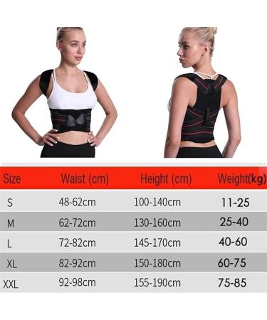 Posture Corrector Women Men Kids Invisible Back Straighter Posture Corrector Improve Posture Pain Relief for Neck Back Shoulders Back Posture Xx-Large Xx-Large(Xx) - Buy Online on GoSupps.com
