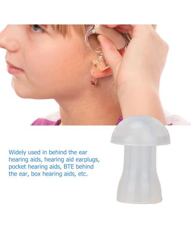 Universal Hearing Aid Earplugs - 10 Soft Replacement Domes in Small Medium Large Sizes for Enhanced Comfort & Amplification - Buy Online on GoSupps.com