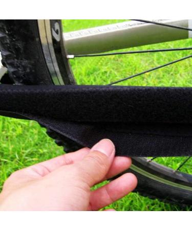 Mantain 3 Pcs Black Nylon Bike Chainstay Protector Set - 8.25 x 4 Inches - Buy Online on GoSupps.com
