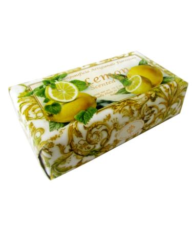 Buy Bar Soaps by Saponificio Artigianale Fiorentino - Tuscan Lemon Sculpted Bath Cleanser | International Shipping Available - Buy Online on GoSupps.com