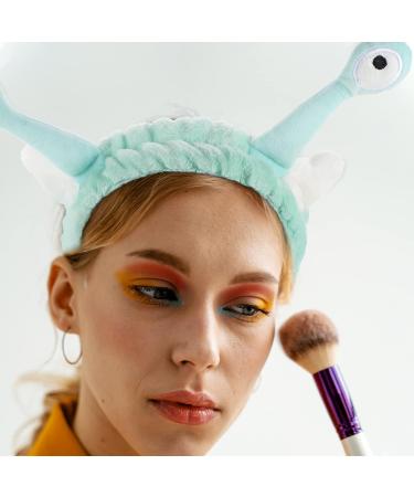 Beaupretty Cartoon Snail Spa Headband | Cute Green Makeup & Face Wash Headband - Buy Online on GoSupps.com